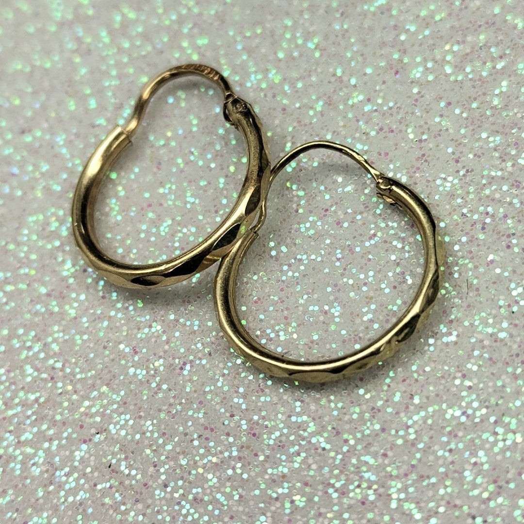 ARRACADAS PAR ORO 10 K 0,80 GRMS (SEMINUEVO)