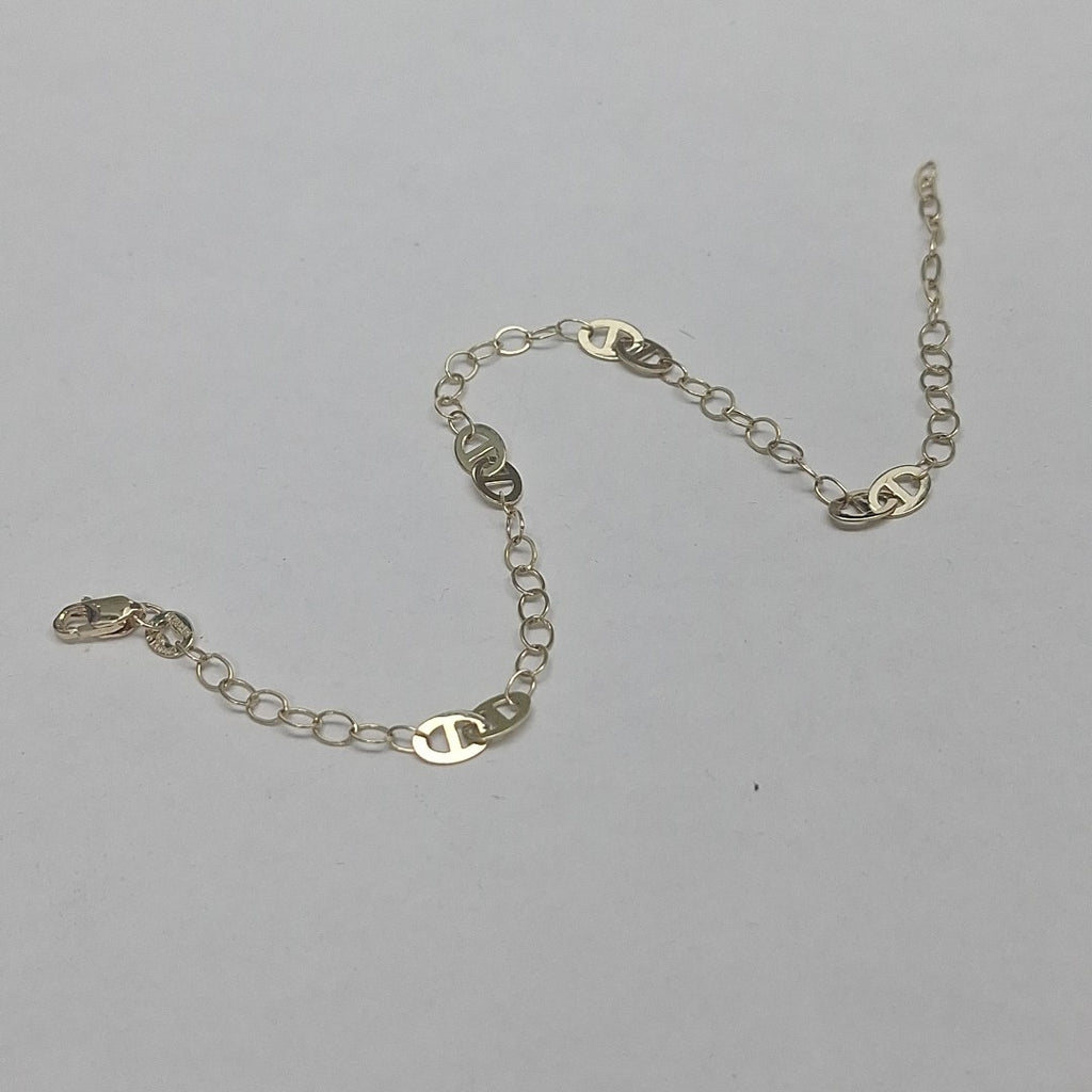 PULSERA ESPECIAL 14K 21 CM 1.9 GR (NUEVO)