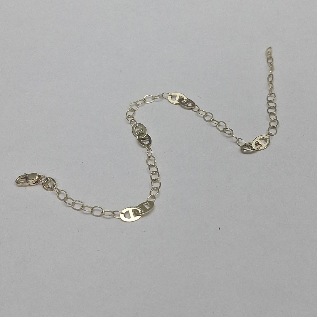 PULSERA ESPECIAL 14K 21 CM 1.9 GR (NUEVO)