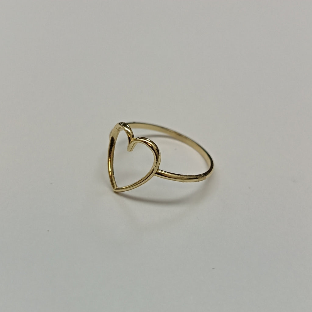 ANILLOS ANILLITO FIG CORAZON 10K TALLA 7 0.8 GR (NUEVO)