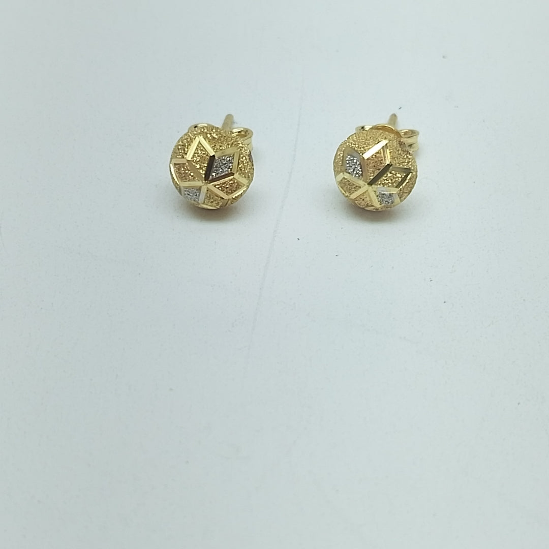 BROQUELES PAR ORO 14 K 2 GRMS (SEMINUEVO)