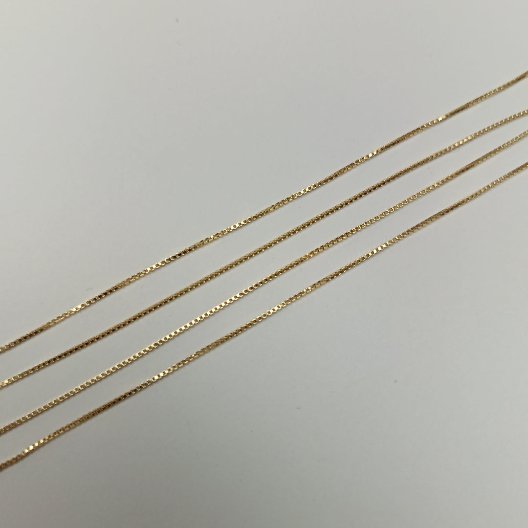 CADENA VENECIANO 14K 55 CM 1.8 GR (NUEVO)