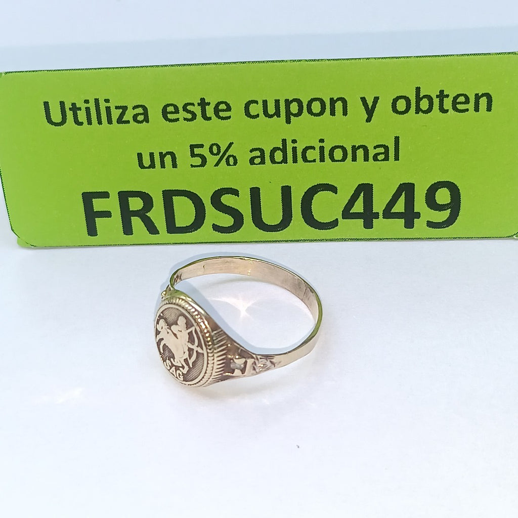 ANILLO ORO 8 K 2.6 GRMS (SEMINUEVO)