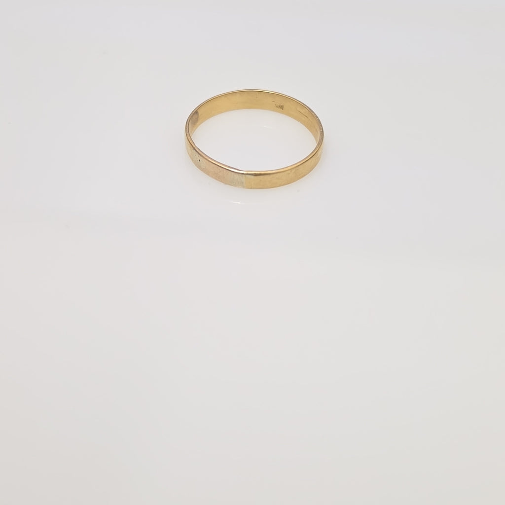 ARGOLLA ORO 18 K 2.6 GRMS (SEMINUEVO)