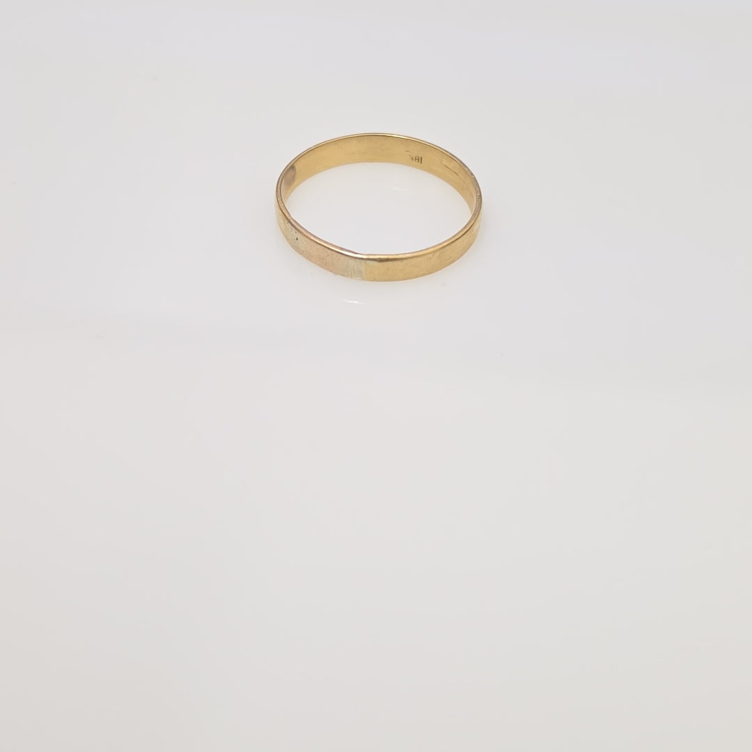 ARGOLLA ORO 18 K 2.6 GRMS (SEMINUEVO)