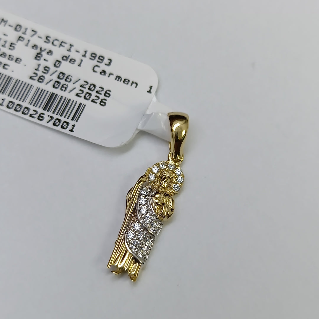 DIJES RELIGIOSOS ORO 14K 1.1 (NUEVO)
