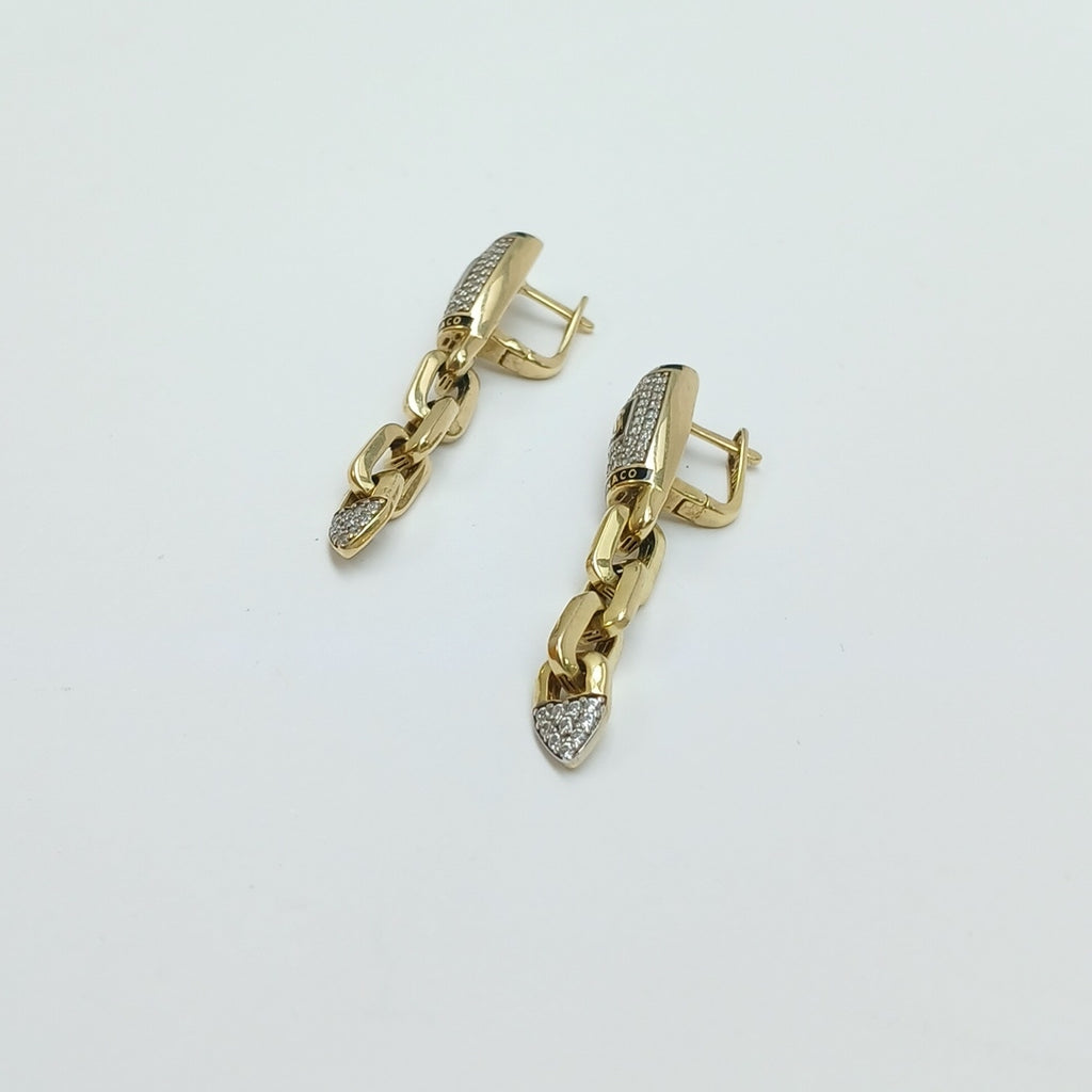 ARETES PAR ORO 10 K 5.2 GRMS (SEMINUEVO)