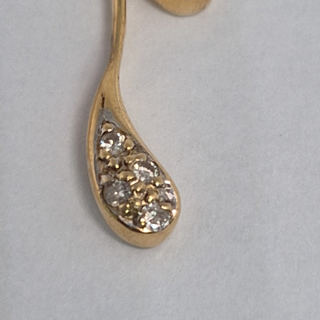 BROQUELES PAR ORO 14 K 7.3 GRMS (SEMINUEVO)