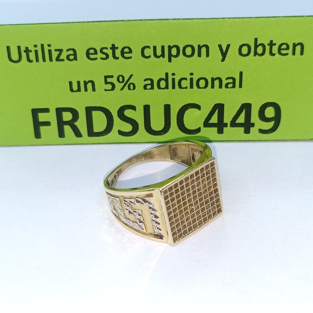 ANILLO ORO 10 K 3.8 GRMS (SEMINUEVO)