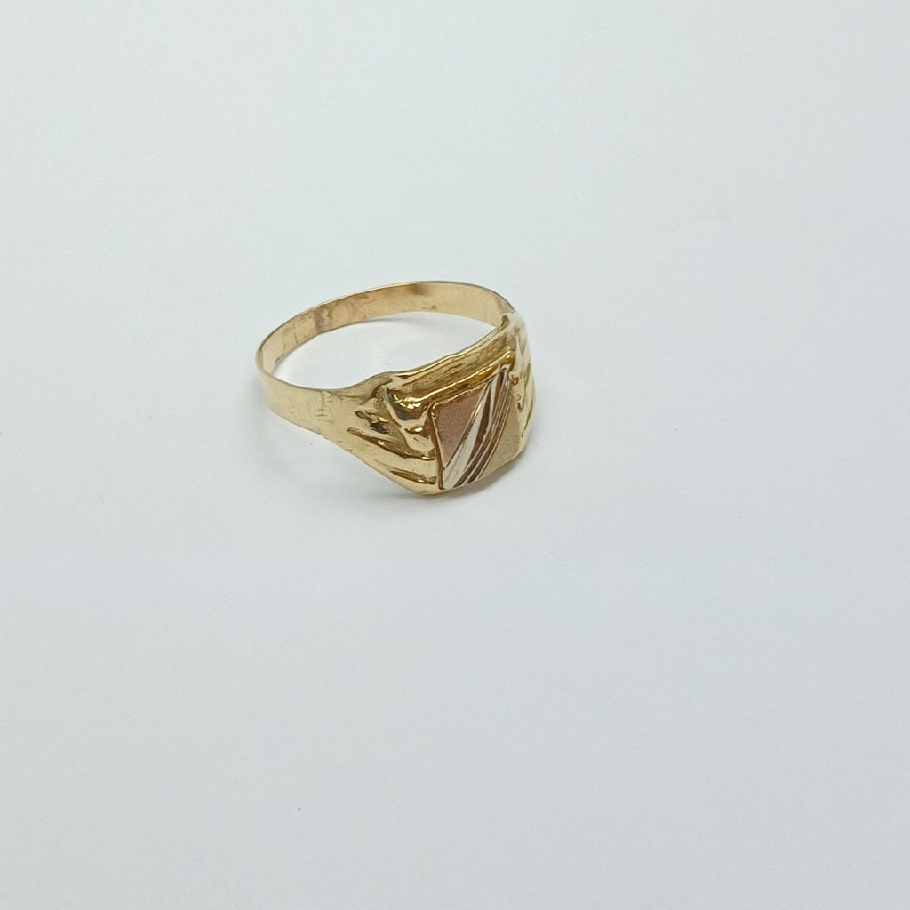 ANILLITO ORO, ORO COMBINADO 14 K 3.2 GRMS (SEMINUEVO)