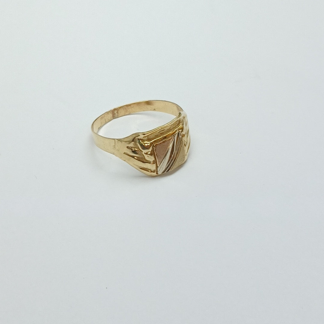 ANILLITO ORO, ORO COMBINADO 14 K 3.2 GRMS (SEMINUEVO)