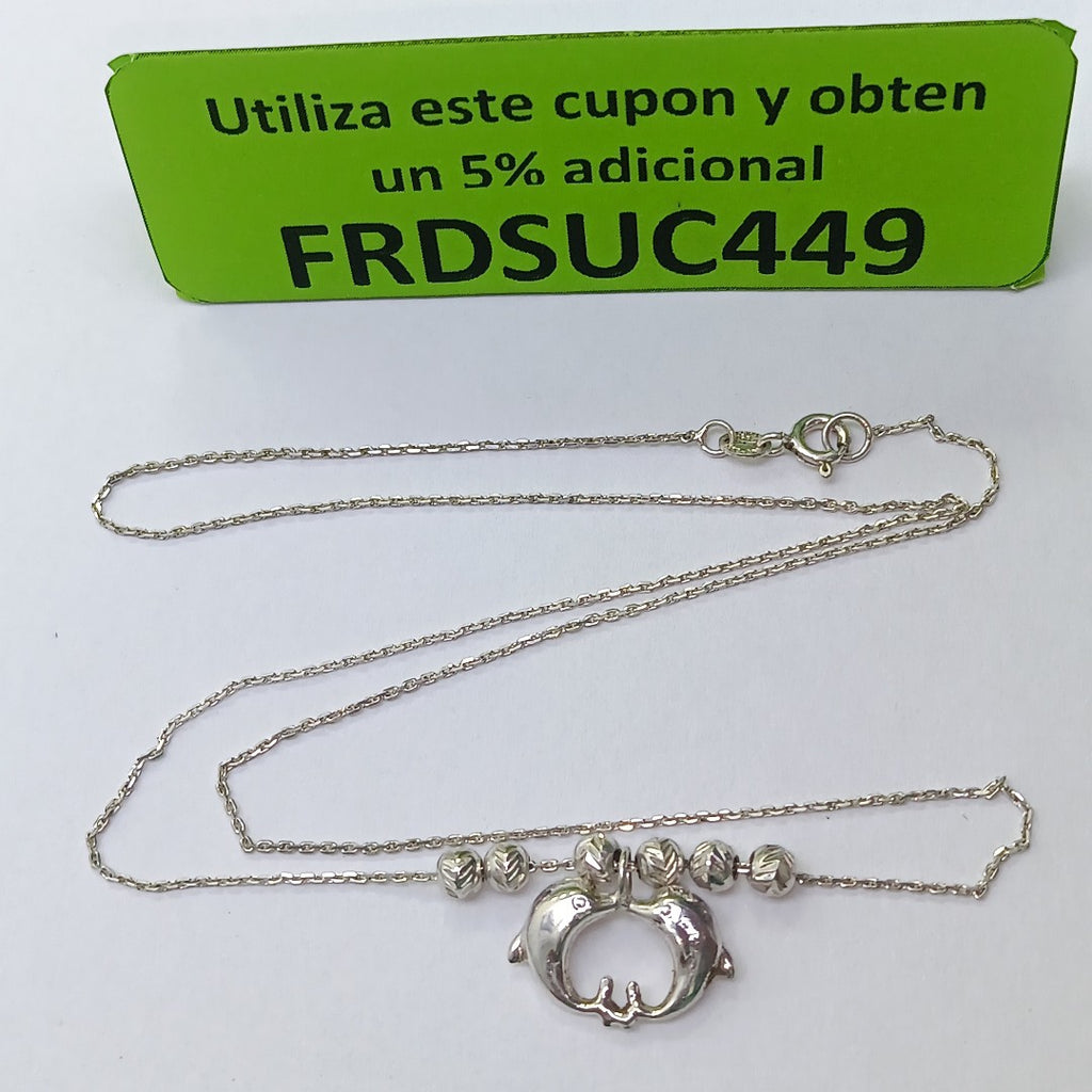GARGANTILLA PLATA 2.7 GRMS (SEMINUEVO)