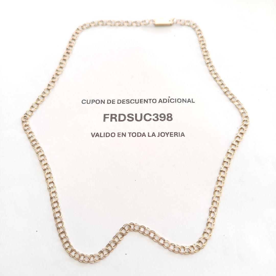 CADENA ORO 8 K 4.3 GRMS (SEMINUEVO)