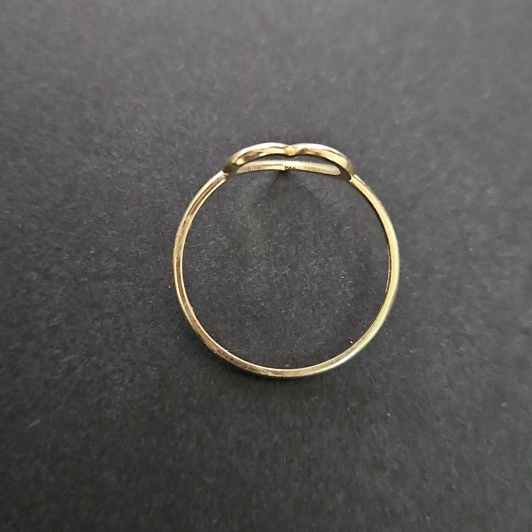 ANILLOS ANILLITO FIG CORAZON 10K TALLA 7 0.8 GR (NUEVO)