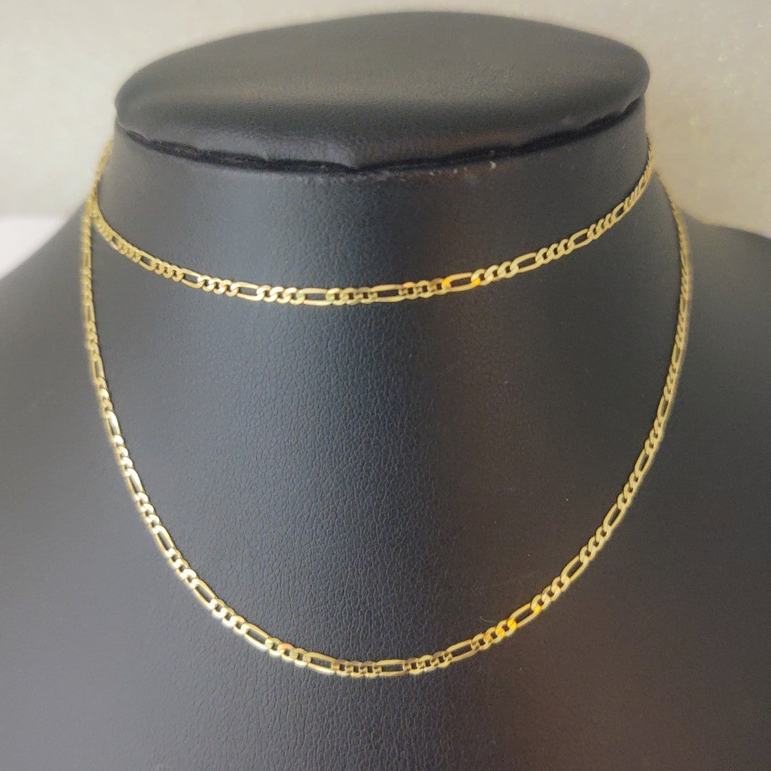 CADENAS CARTIER 3 1 AMARILLA ORO 14K 2 (NUEVO)