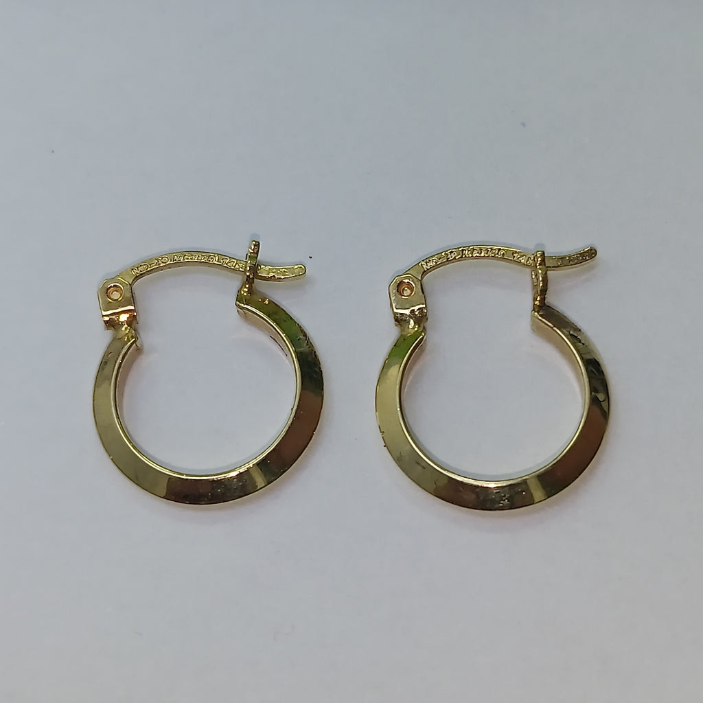 ARRACADAS PAR ORO 14 K 1,10 GRMS (SEMINUEVO)