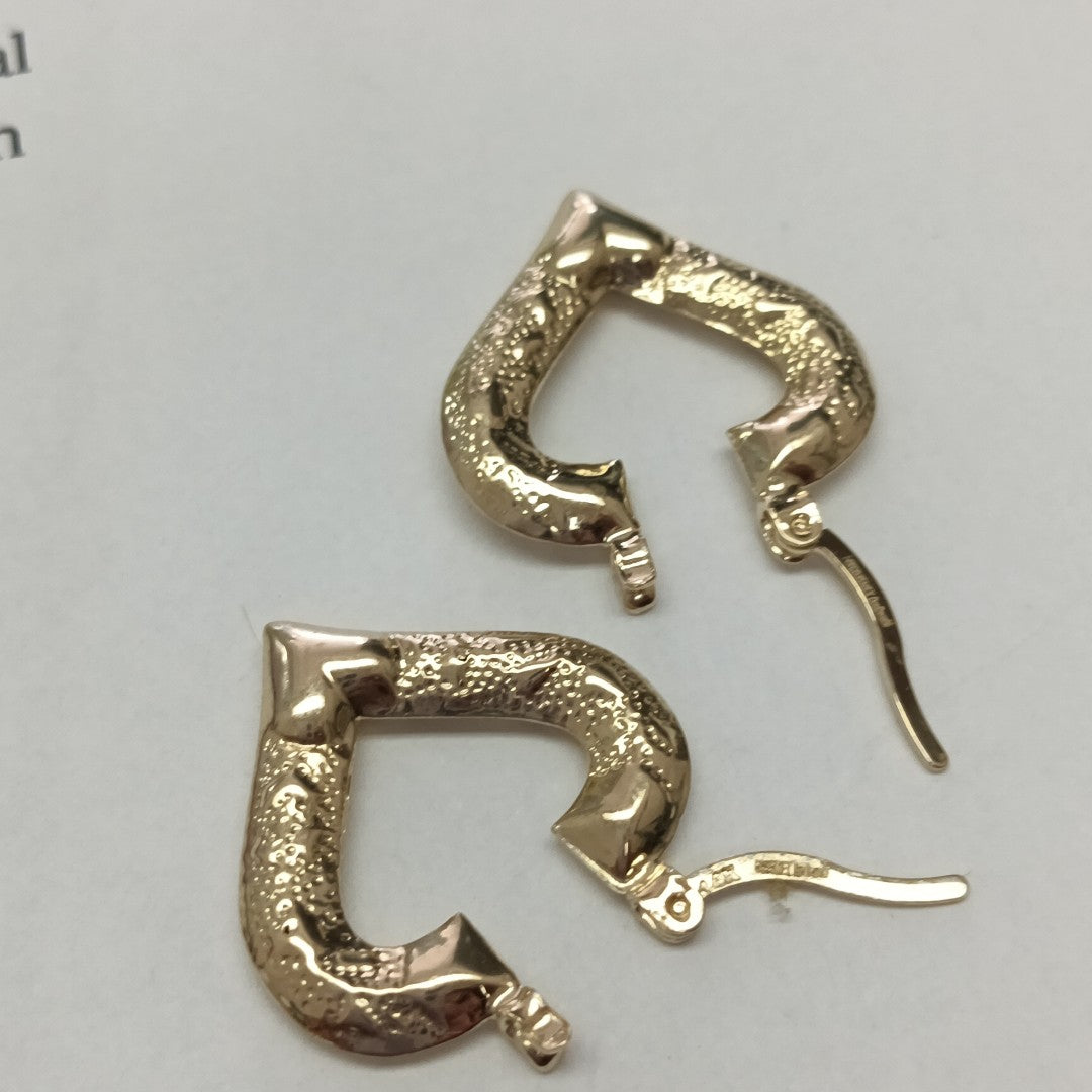 ARETES ARRACADAS 14K 1.8 GR (NUEVO)