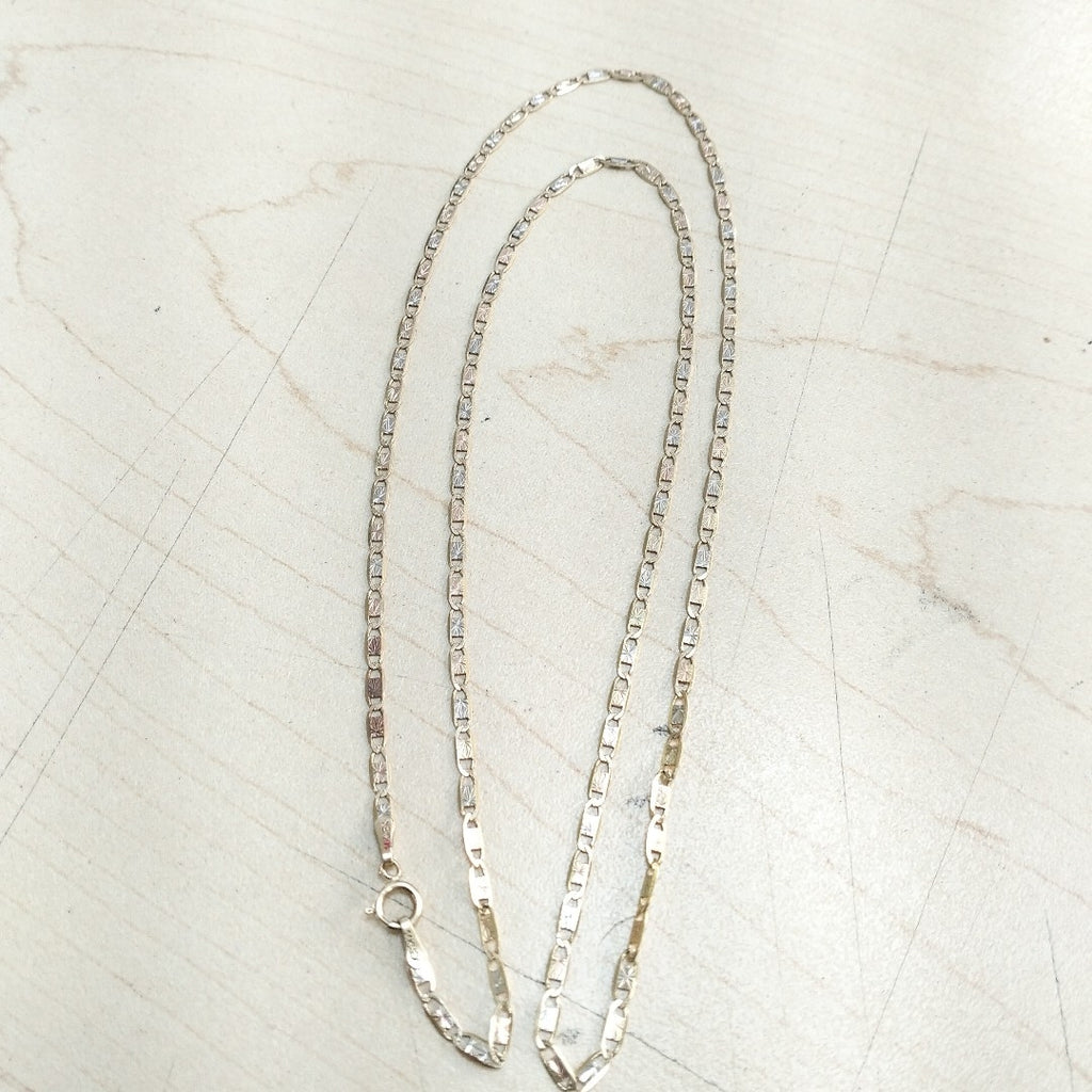 CADENA ORO COMBINADO 14 K 5,10 GRMS (SEMINUEVO)