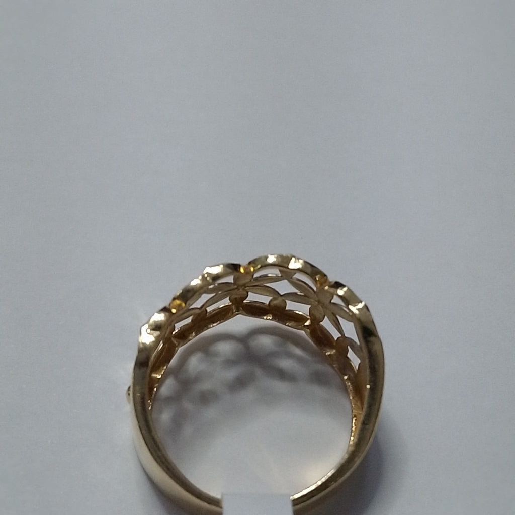 ANILLO ORO,RODIADO 14 K 2,50 GRMS (SEMINUEVO)