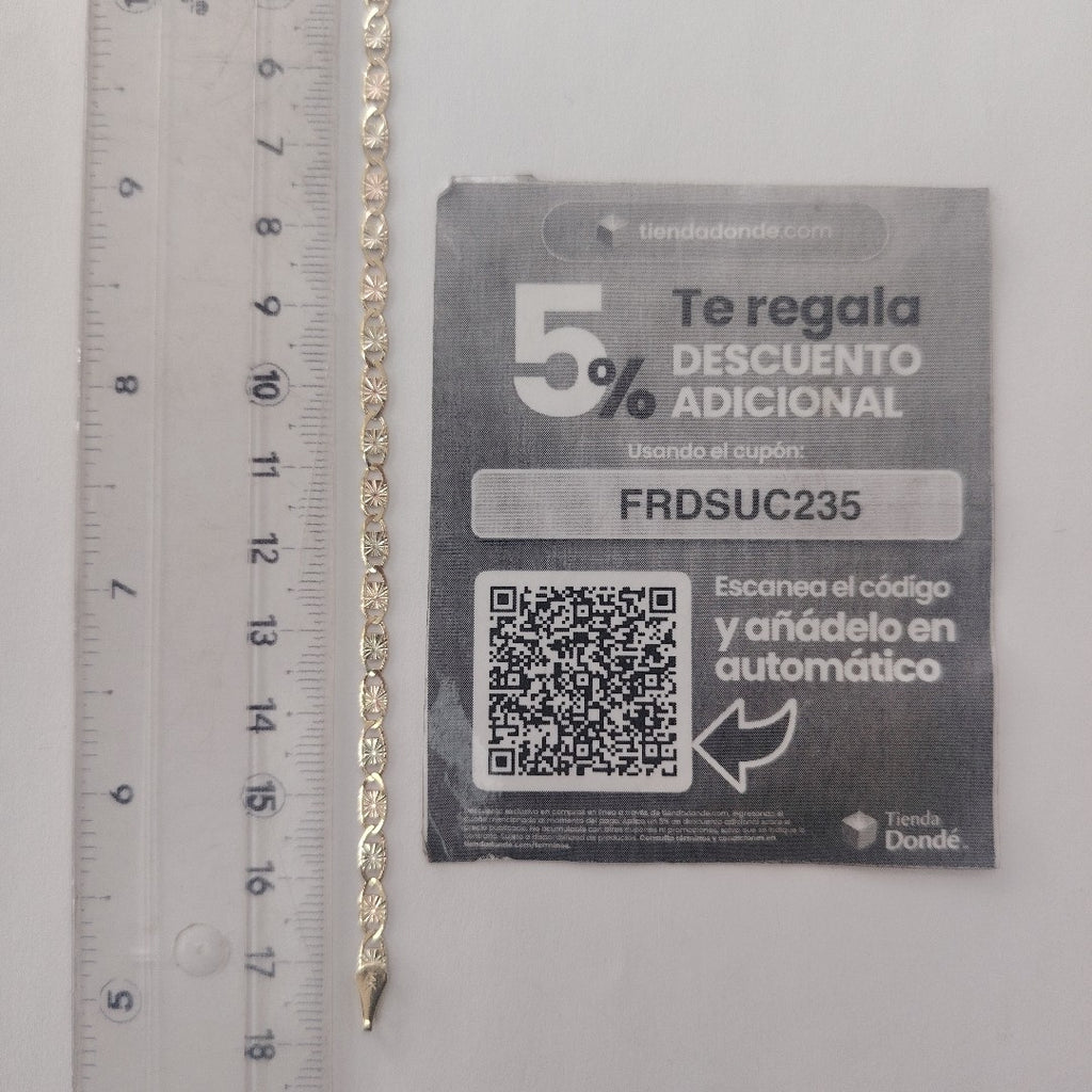 PULSERA GUCHI 14K 18 CM 3.1 GR (NUEVO)