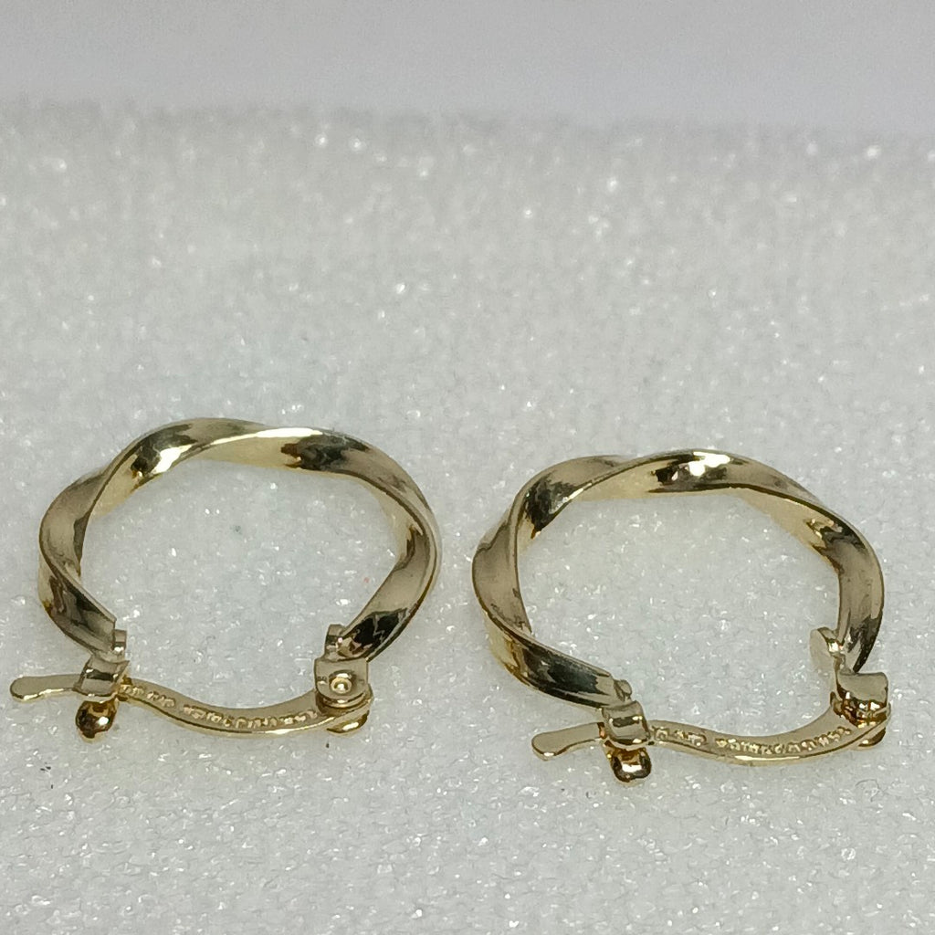 ARETES ARRACADAS TORZAL 14K 1.1 GR (NUEVO)