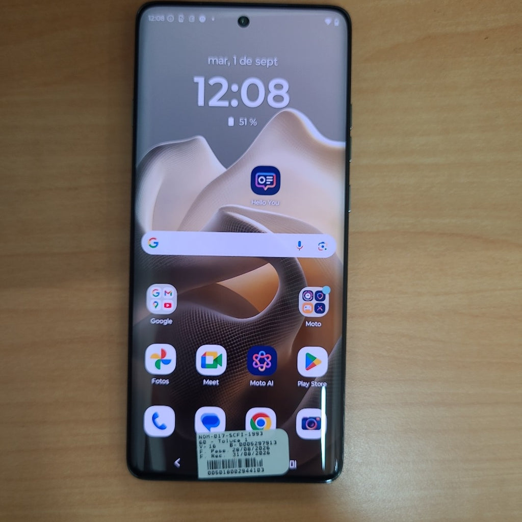 CELULAR MOTOROLA EDGE 60 PRO XT2507-1 (2025) 512 GB 12 GB RAM (SEMINUEVO)