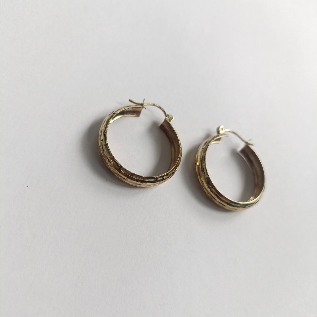 ARRACADAS PAR ORO 10 K 3.3 GRMS (SEMINUEVO)