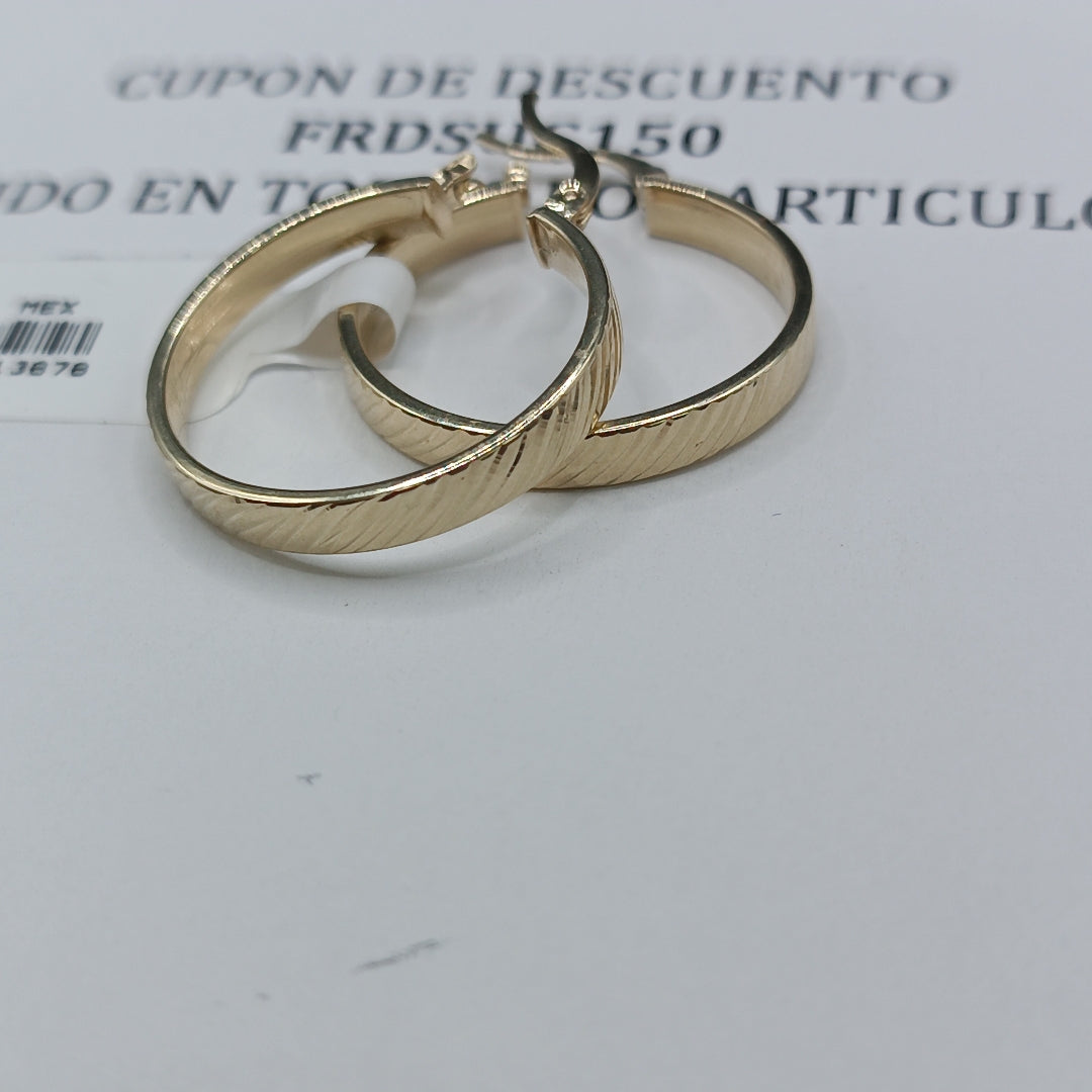 ARETES ARRACADA ASTRIADA 10K 2.5 GR (NUEVO)