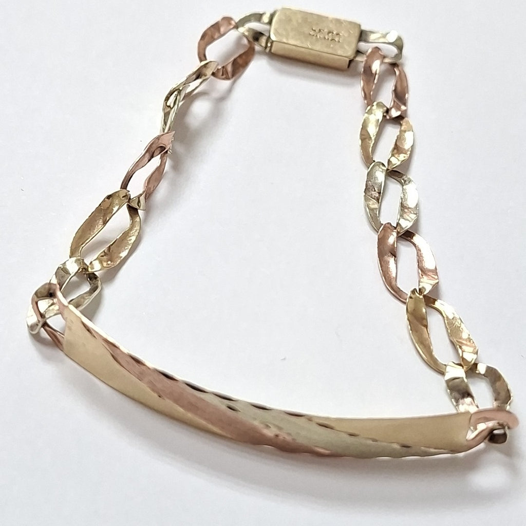 ESCLAVA ORO,ORO COMBINADO 10 K 5,50 GRMS (SEMINUEVO)