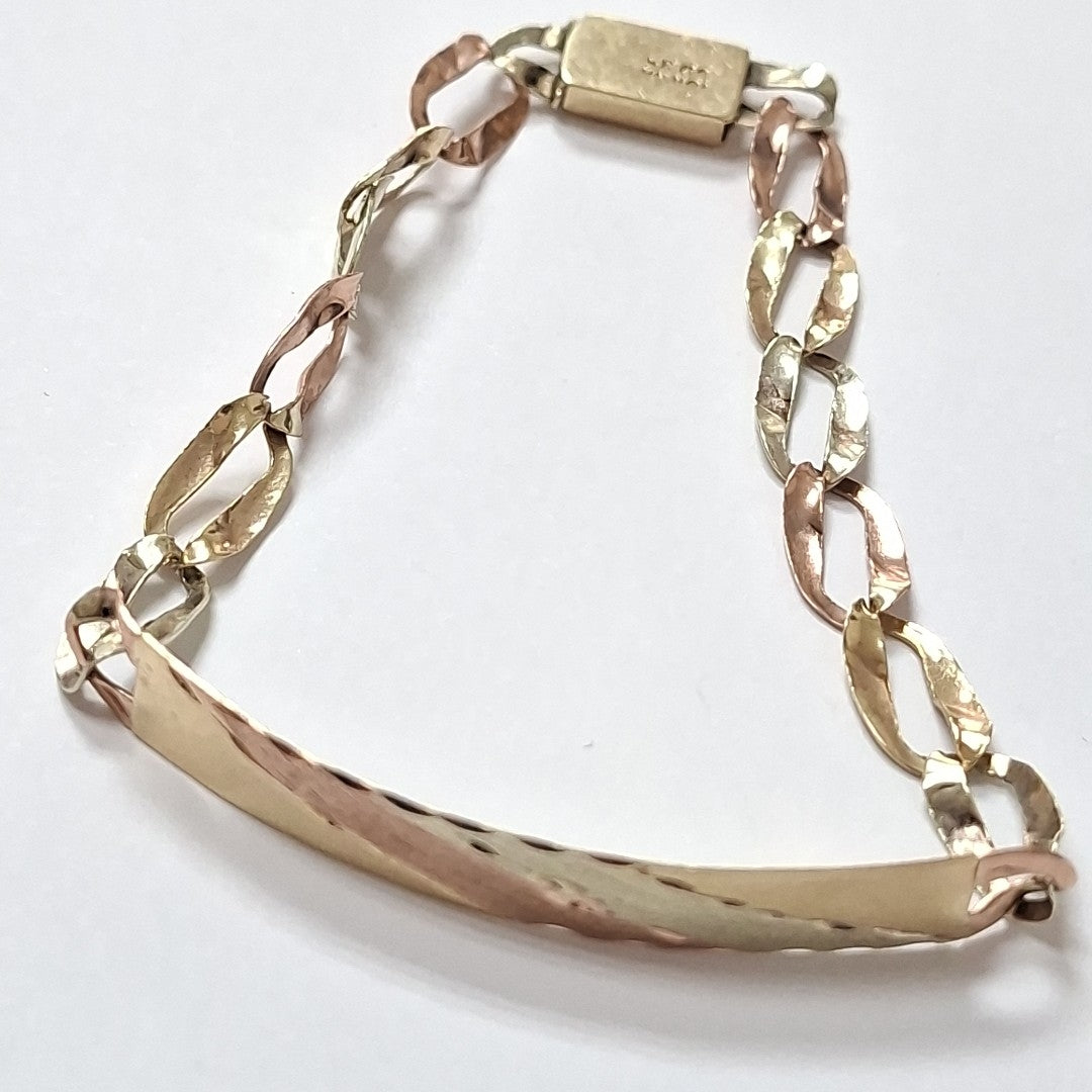 ESCLAVA ORO,ORO COMBINADO 10 K 5,50 GRMS (SEMINUEVO)