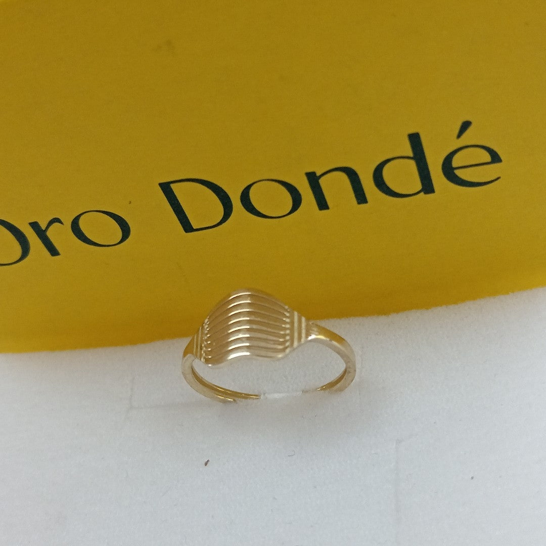 ANILLOS CORAZON 14K TALLA 7 1.7 GR (NUEVO)
