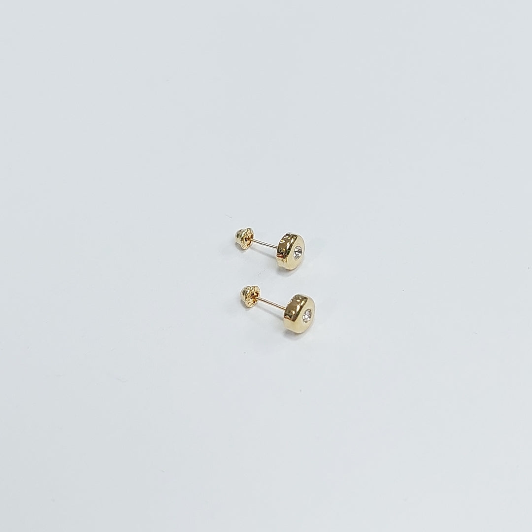 BROQUELES BROQUEL C CIRCONIA 14K 0.27 GR (NUEVO)