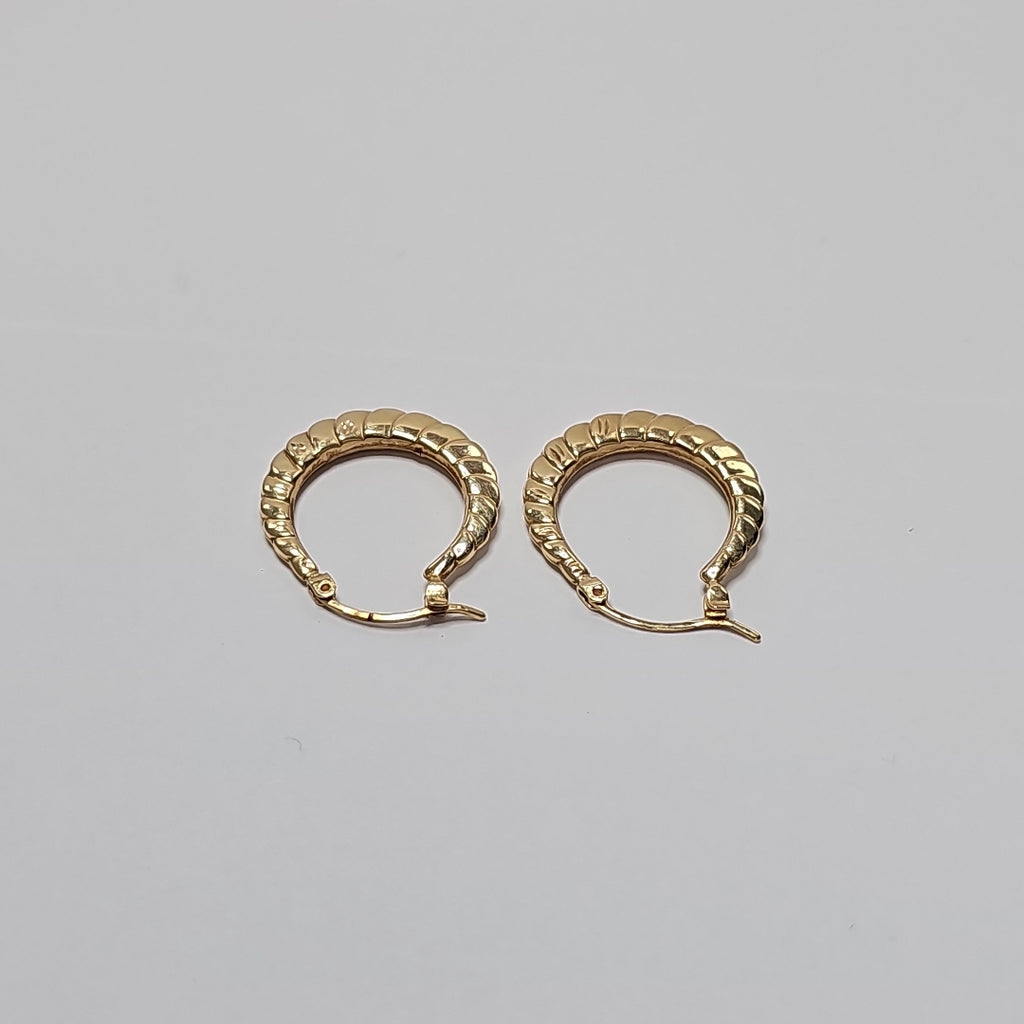 ARRACADAS PAR ORO 14 K 2.2 GRMS (SEMINUEVO)