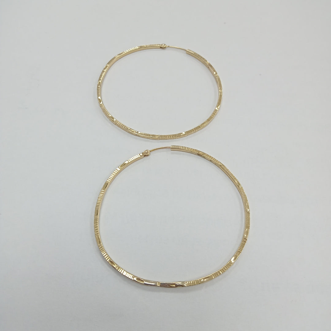 ARRACADAS PAR ORO 14 K 3,70 GRMS (SEMINUEVO)