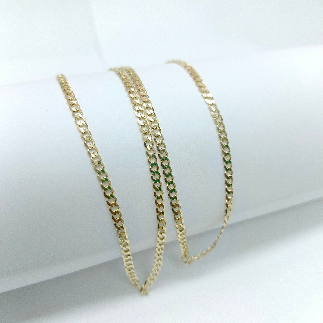 CADENA BARBADA 14K 60 CM 5.9 GR (NUEVO)