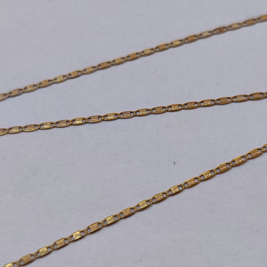 CADENA ORO 10 K 1,40 GRMS (SEMINUEVO)