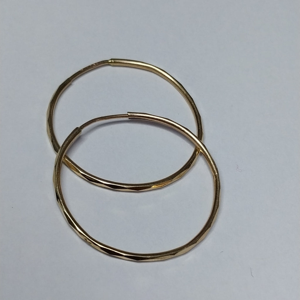ARRACADAS PAR ORO 10 K 1.3 GRMS (SEMINUEVO)