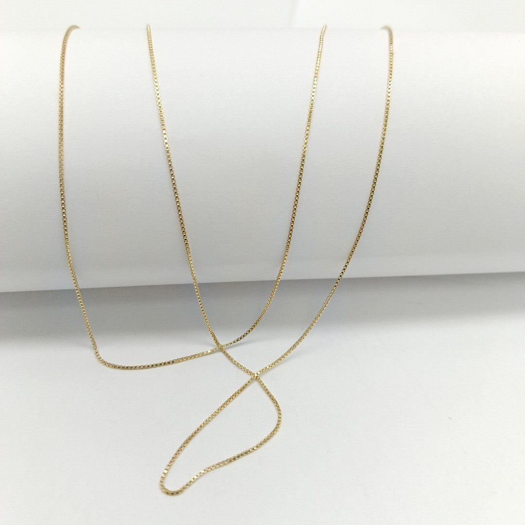 CADENA VENECIANO 14K 55 CM 1.8 GR (NUEVO)