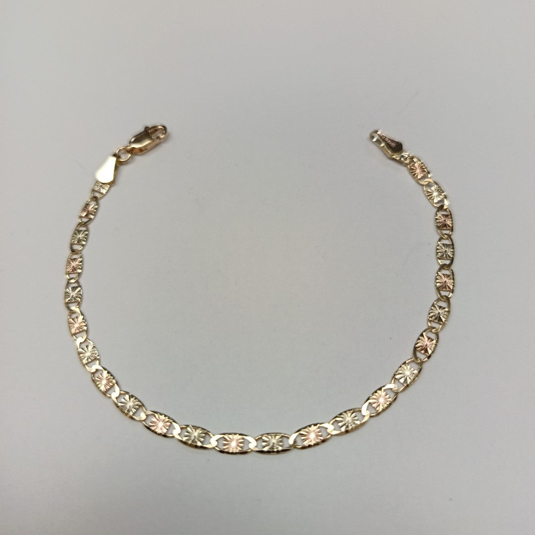 PULSERA GUCHI 14K 18 CM 2.8 GR (NUEVO)