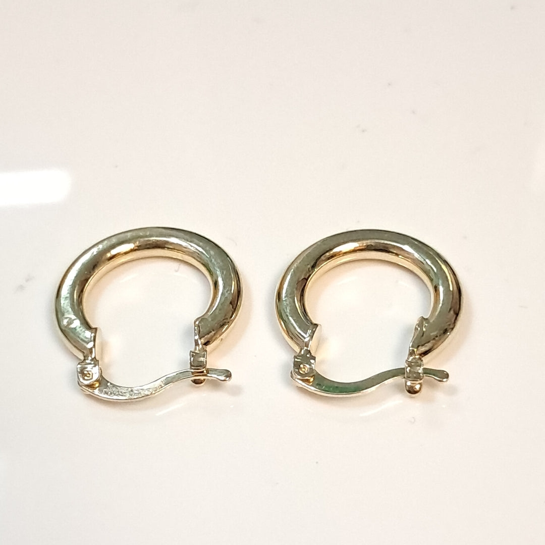 ARETES ARRACADAS 14K 1.6 GR (NUEVO)