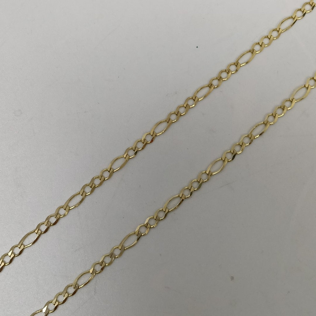 CADENA TEJIDO 3X1 14K 55 CM 8.3 GR (NUEVO)
