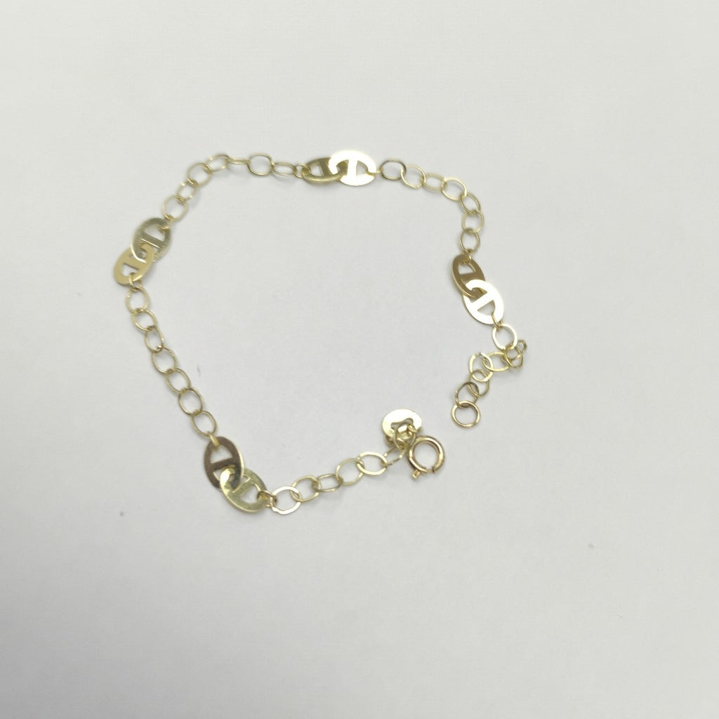 PULSERA ESPECIAL 14K 18 CM 1.5 GR (NUEVO)