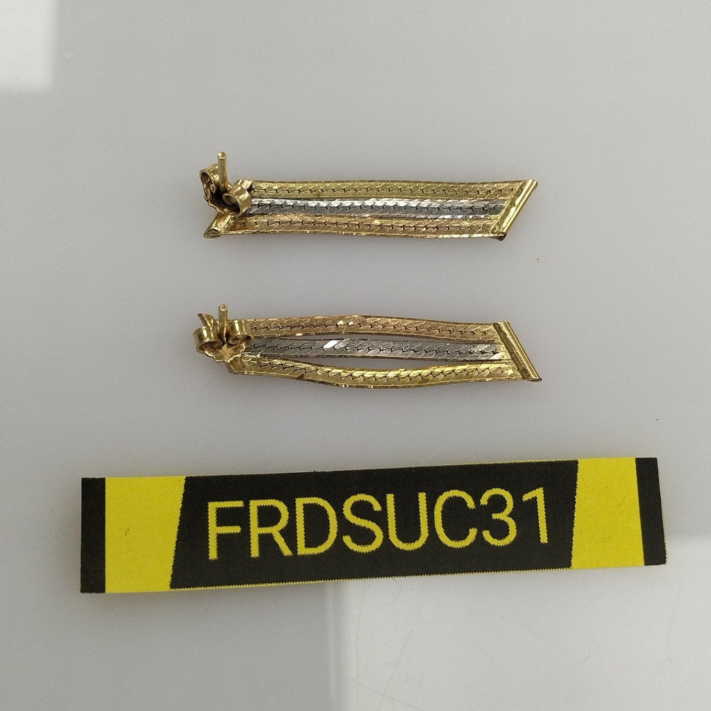 ARETES PAR ORO 10 K 2 GRMS (SEMINUEVO)