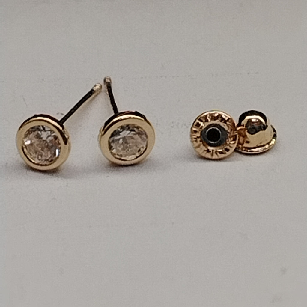 BROQUELES BROQUEL C CIRCONIA 14K 0.1501 GR (NUEVO)