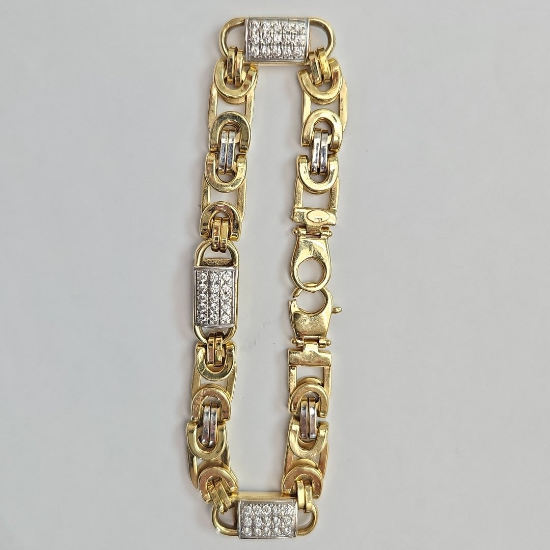 PULSERA ORO 14 K 24.6 GRMS (SEMINUEVO)