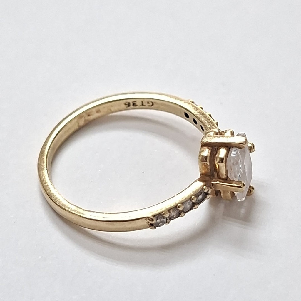 ANILLO ORO 10 K 2,60 GRMS (SEMINUEVO)