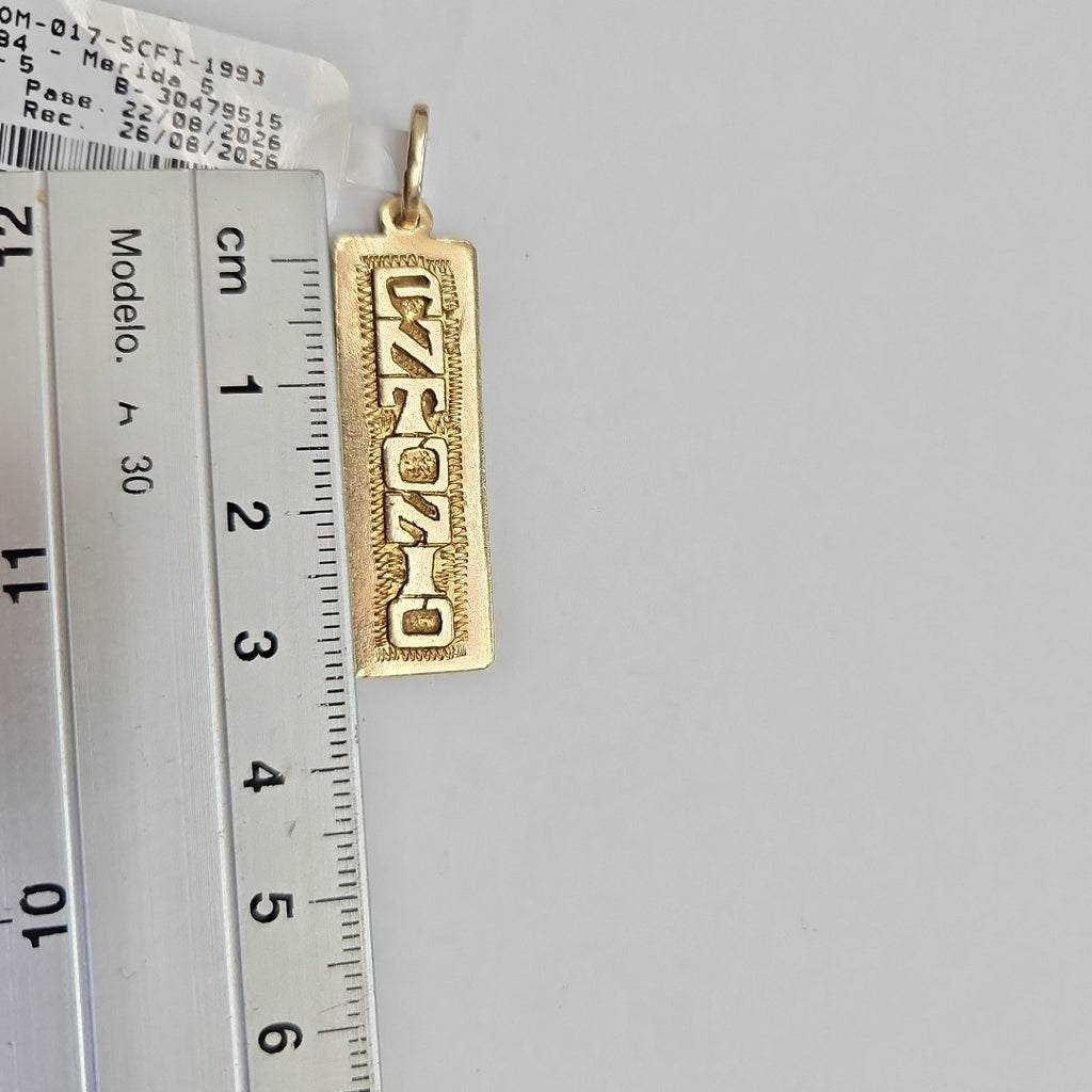 DIJE ORO 8 K 4.9 GRMS (SEMINUEVO)