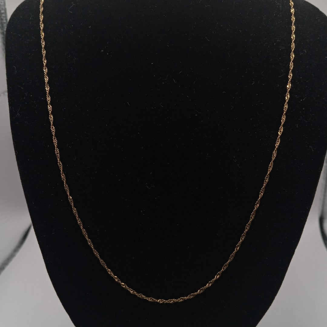 GARGANTILLA ORO 10 K 1,60 GRMS (SEMINUEVO)