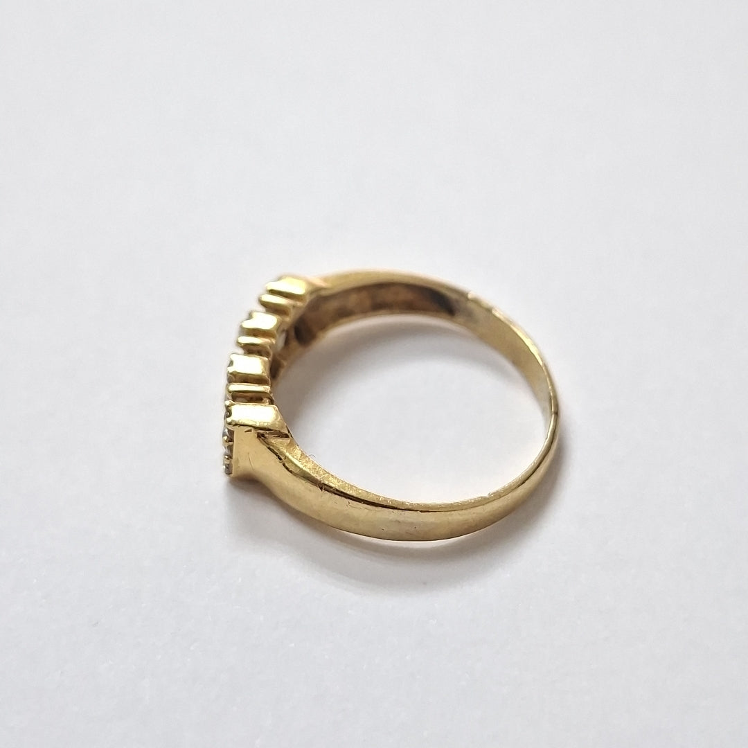 ANILLO ORO 14 K 2,80 GRMS (SEMINUEVO)