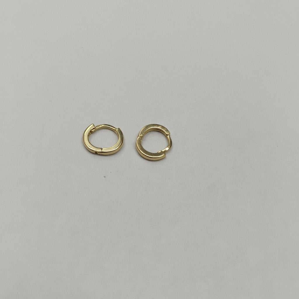 ARETES HUGGIE 14K 1.4 GR (NUEVO)